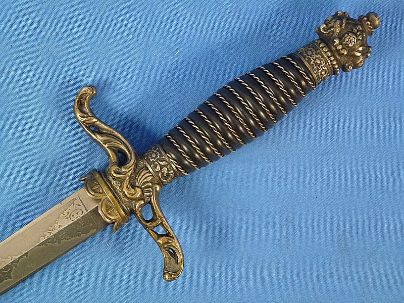 WWII Hungarian Medical Officer Presentation Dagger — image 8