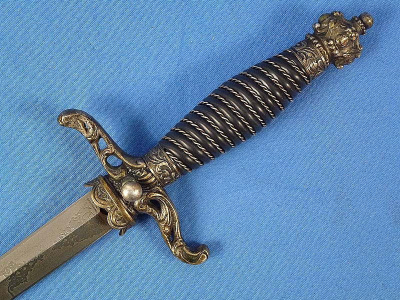 WWII Hungarian Medical Officer Presentation Dagger — image 9
