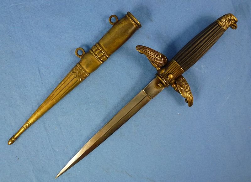WWII Hungarian Air Force Officer Presentation Dagger — image 3
