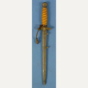 Miniature Luftwaffe Officer Dagger by E. & F. Horster with …
