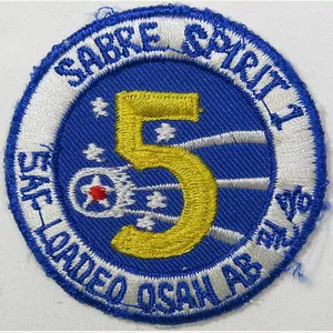 5th Air Force SAC Osan AF Base Patch