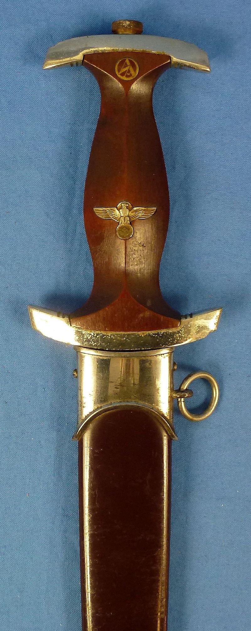 Transitional Double Marked SA Service Dagger by Carl Eickhorn