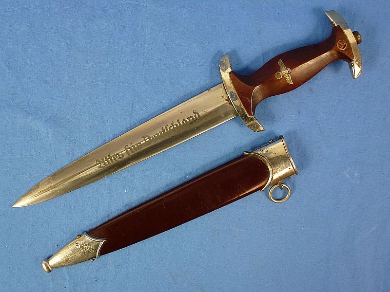 Transitional Double Marked SA Service Dagger by Carl Eickhorn — image 2