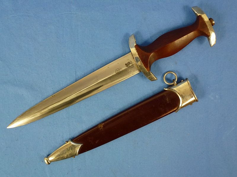 Transitional Double Marked SA Service Dagger by Carl Eickhorn — image 3