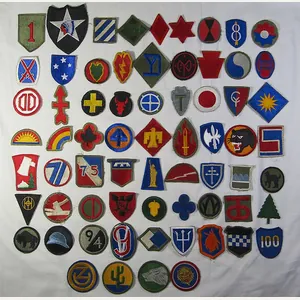 67 Different WWII US Army Division Patches