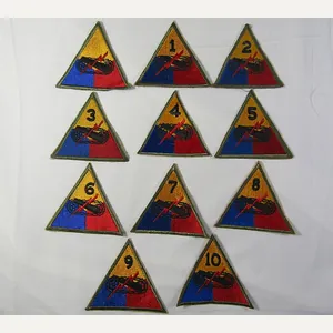 11 Different WWII Armor Patches