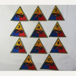 11 Different WWII Armor Patches