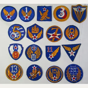 Set of 17 WWII Army Air Force Patches