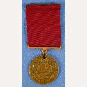 Named 1927 Dated U.S. Navy Good Conduct Medal: 'U.S.S. Salinas'