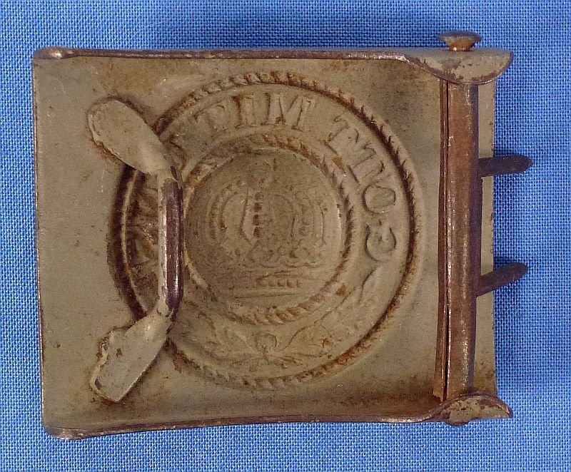 WWI Prussian EM/NCO Buckle — image 2