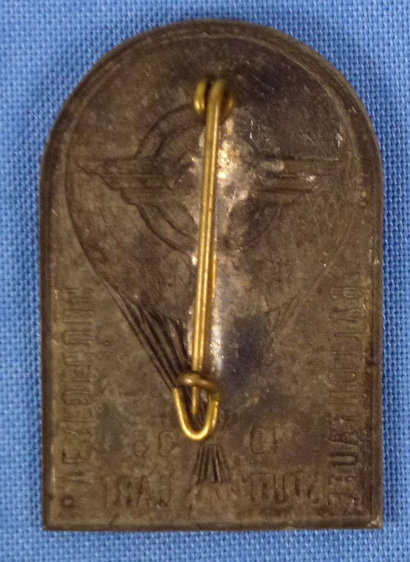 1935 DLV Stuttgart Balloon Launch and Pursuit Event Tinnie — image 2