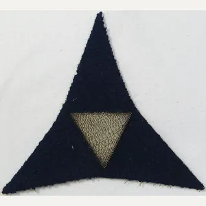 WWI 3rd Corps Patch With Silver Wire