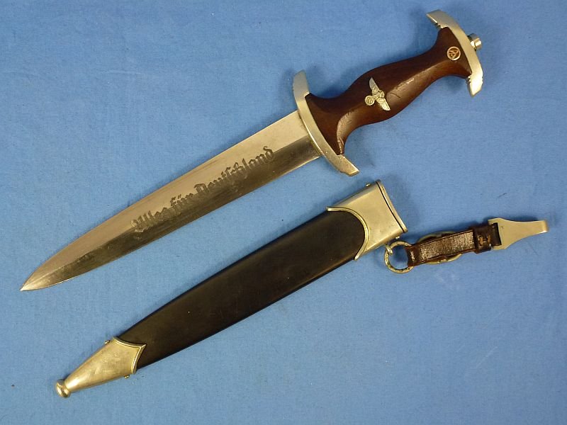 Early NSKK Ground Rohm Dagger with Hanger by Neidhardt & Schmidt — image 2