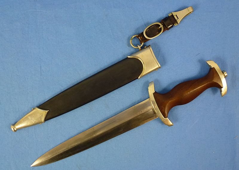 Early NSKK Ground Rohm Dagger with Hanger by Neidhardt & Schmidt — image 3