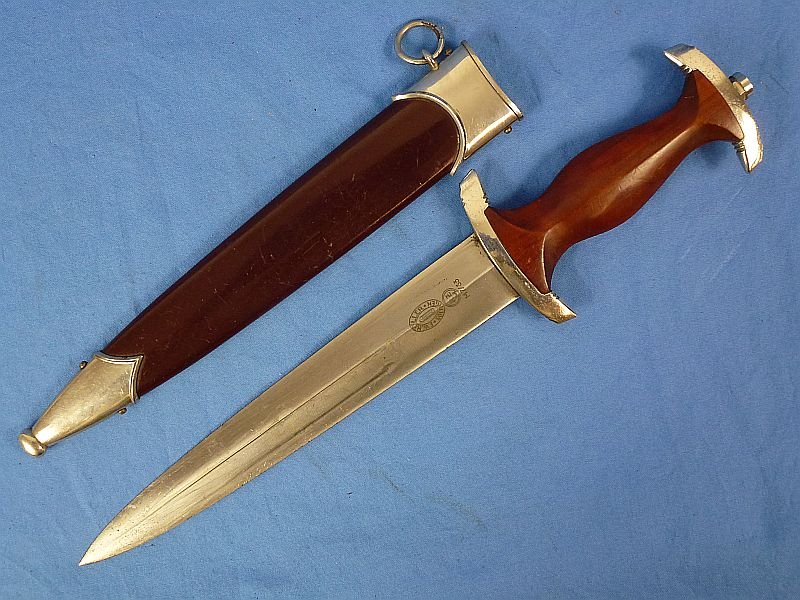 Double Marked SA Service Dagger by F.W. Holler (RZM M7/33) — image 3