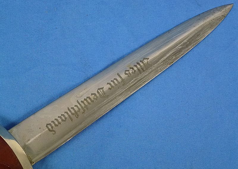 Double Marked SA Service Dagger by F.W. Holler (RZM M7/33) — image 6