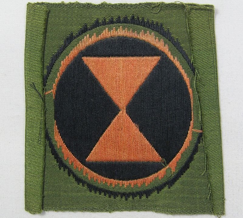 WWI 7th Infantry Division Liberty Loan Patch — image 2