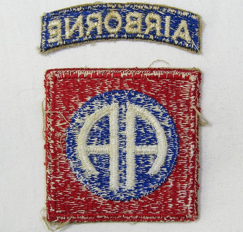 WWII 82nd Airborne Division Patch — image 2