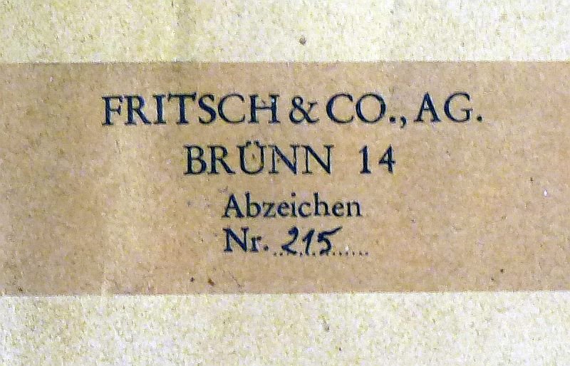 Imperial German Kriegsmarine U-Boat Badge Stickpin from a Retailer Supply Card — image 5