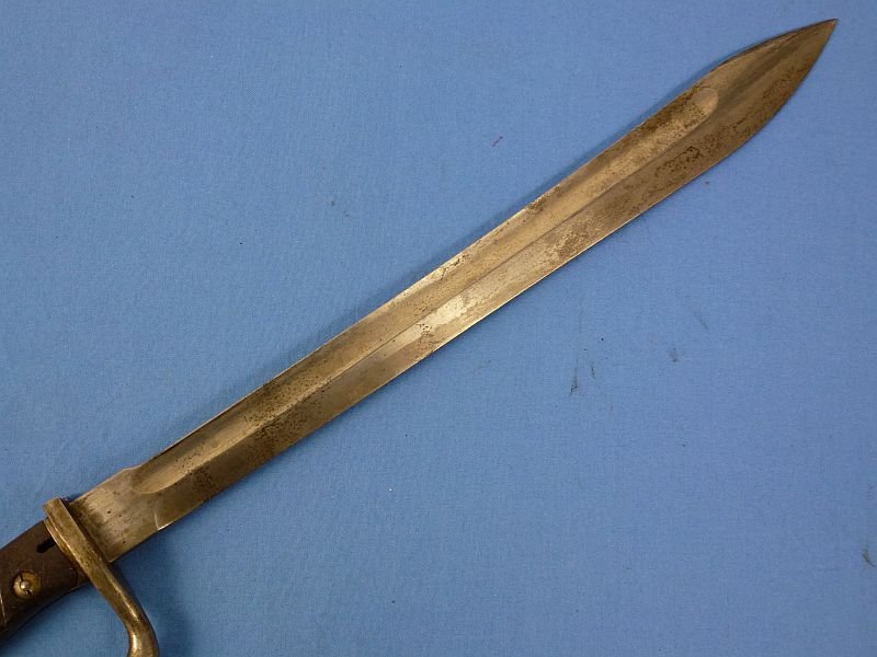 WWI Imperial German Model M1898/05 Butcher Blade Bayonet by H. Mundlos & Company — image 4