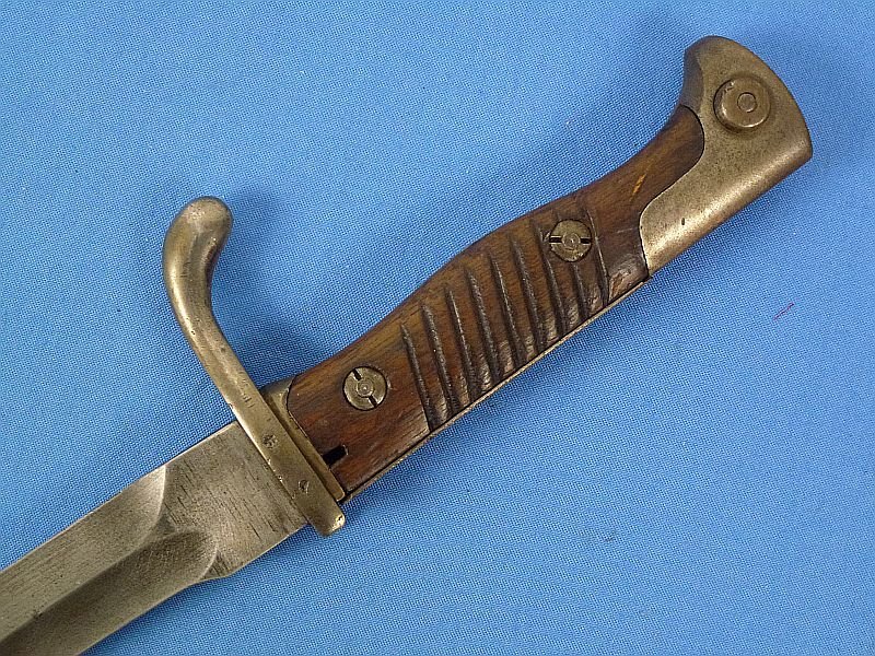 1916 Dated Imperial German Model M1898/05 Butcher Blade Bayonet by Corts Sohn — image 10