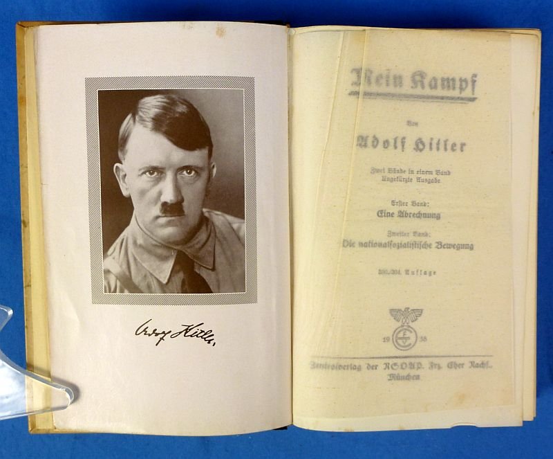 1938 City of Cologne Copy of 'Mein Kampf' — image 4