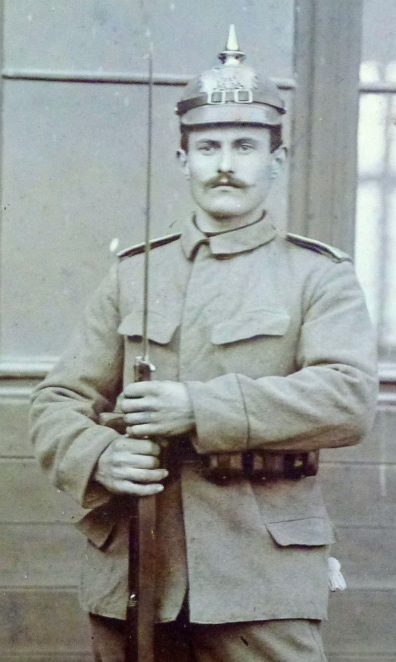 Cabinet Card Photograph of an Imperial German Colonial Service Soldier in China — image 2