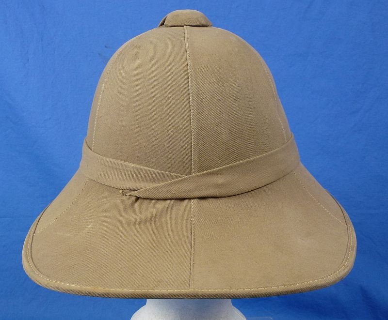 Named 1942 Dated British Army Officer's Pith Helmet — image 4