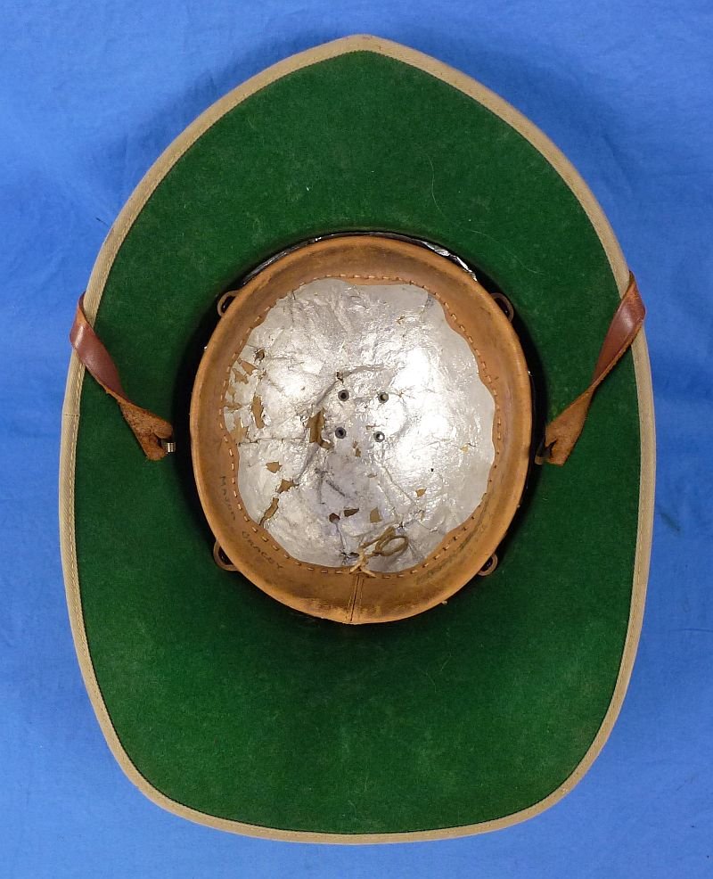 Named 1942 Dated British Army Officer's Pith Helmet — image 7