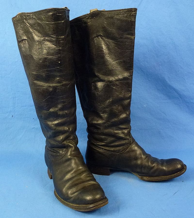 WWII Japanese Special Naval Landing Force Officer Boots