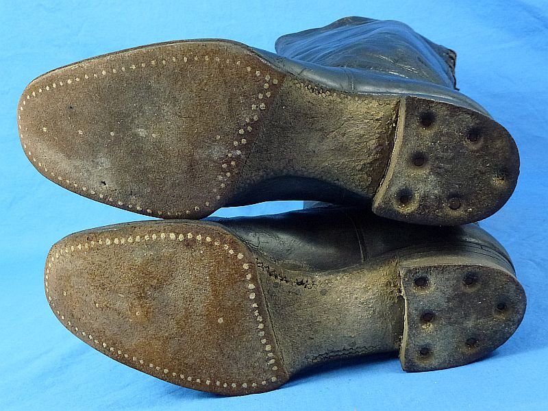 WWII Japanese Special Naval Landing Force Officer Boots — image 8