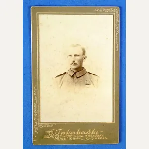 Chinese Carte de Visite of an Imperial German Colonial Soldier …