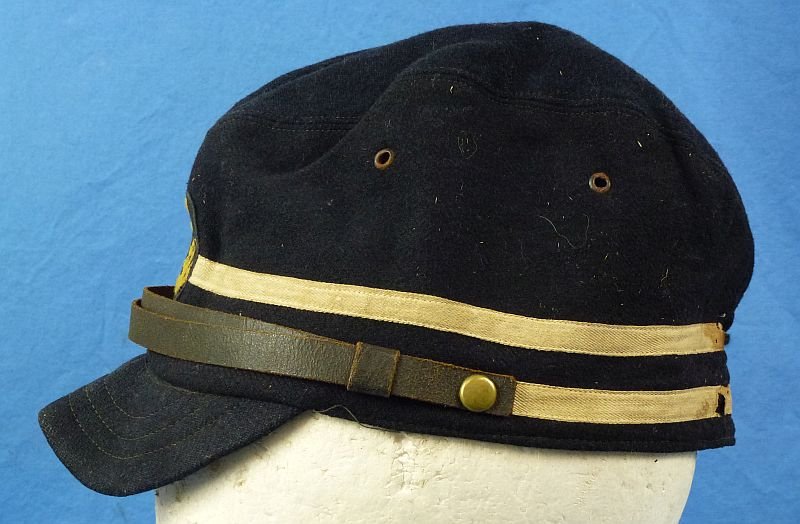 Three Named WWII Japanese Navy Officer Caps of a Kamikaze Pilot Killed at Okinawa in 1945 — image 14