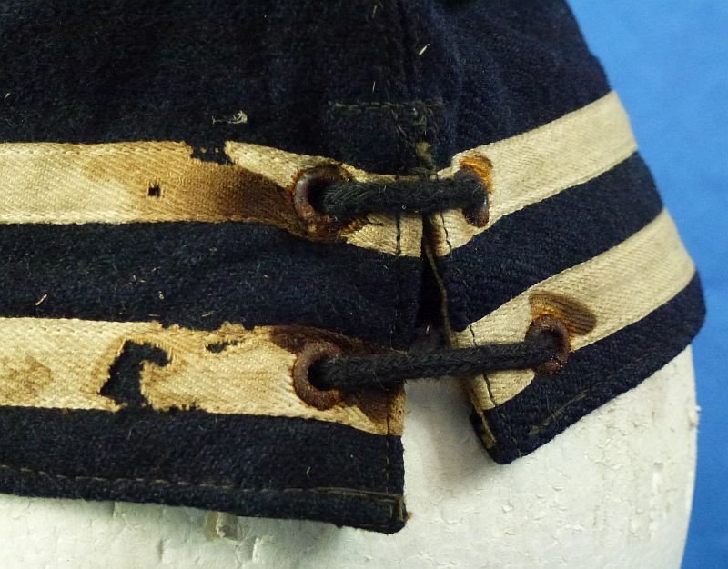 Three Named WWII Japanese Navy Officer Caps of a Kamikaze Pilot Killed at Okinawa in 1945 — image 15