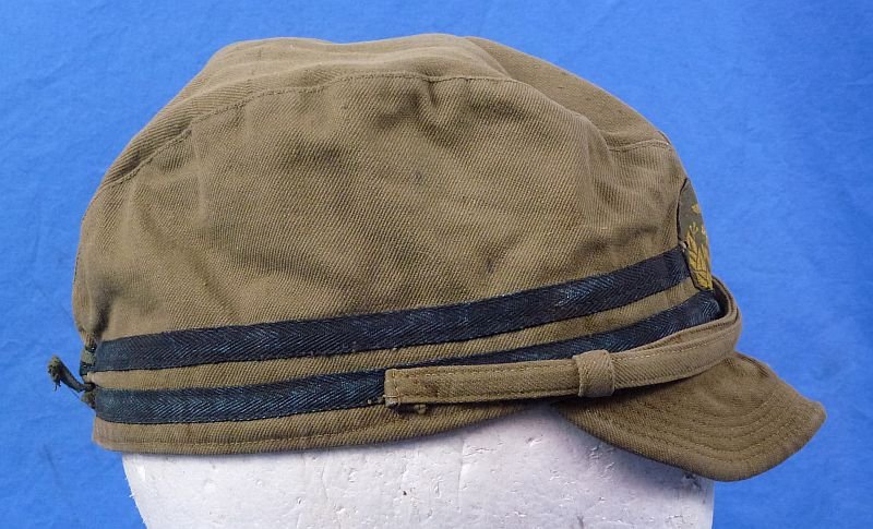 Three Named WWII Japanese Navy Officer Caps of a Kamikaze Pilot Killed at Okinawa in 1945 — image 21