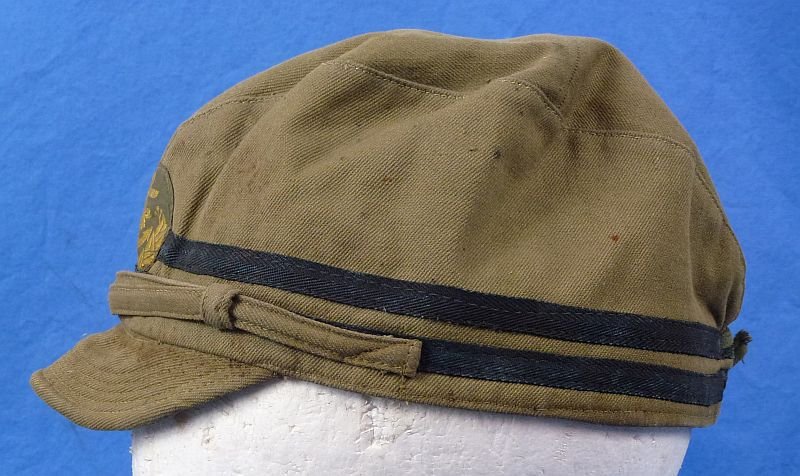 Three Named WWII Japanese Navy Officer Caps of a Kamikaze Pilot Killed at Okinawa in 1945 — image 23