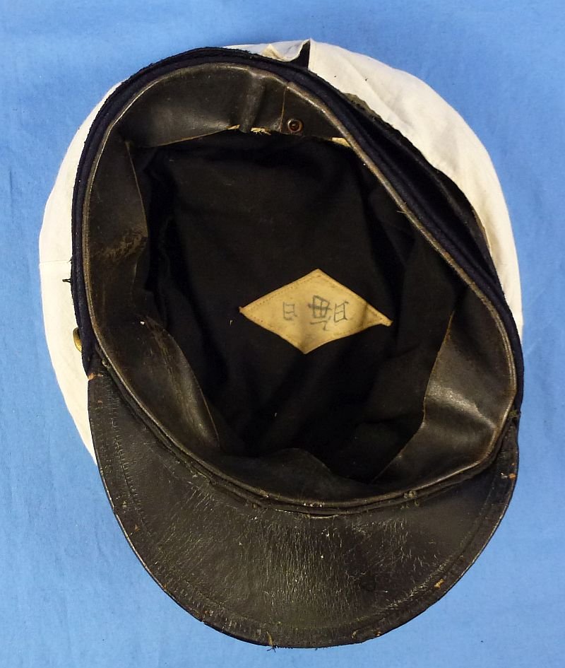 Three Named WWII Japanese Navy Officer Caps of a Kamikaze Pilot Killed at Okinawa in 1945 — image 8