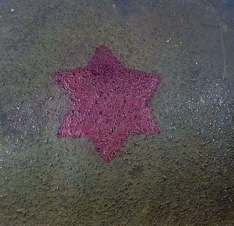 WWI U.S. Army 6th Division Painted Model 1917 Combat Helmet — image 2