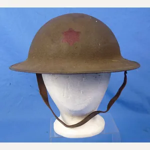 WWI U.S. Army 6th Division Painted Model 1917 Combat Helmet