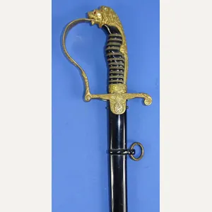 Lion Head Officer Sword by P.D. Leneschloss