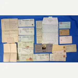 Wartime Correspondence Group from a German Prisoner of War in …