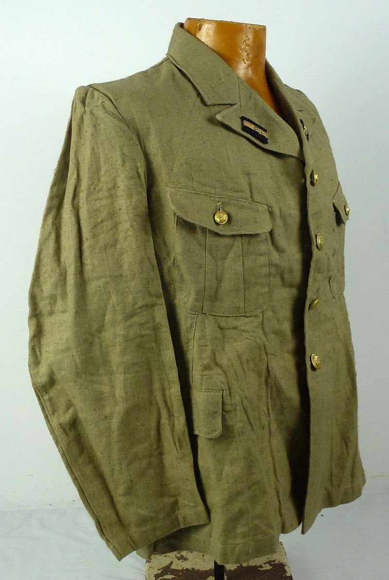 WWII Japanese Imperial Navy Lieutenant Tropical Tunic — image 4