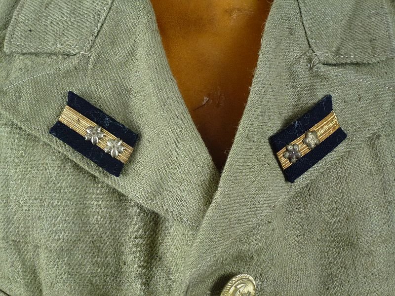 WWII Japanese Imperial Navy Lieutenant Tropical Tunic — image 5