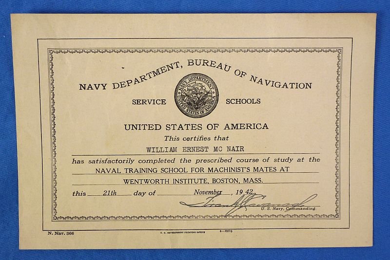 WWII Named U.S. Navy P.T. Boat Photograph and Documents Group — image 5