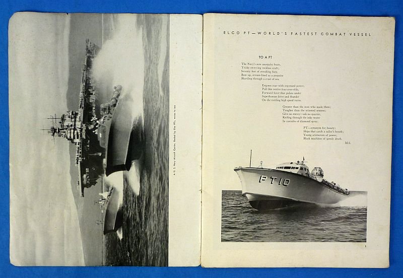 WWII Named U.S. Navy P.T. Boat Photograph and Documents Group — image 9