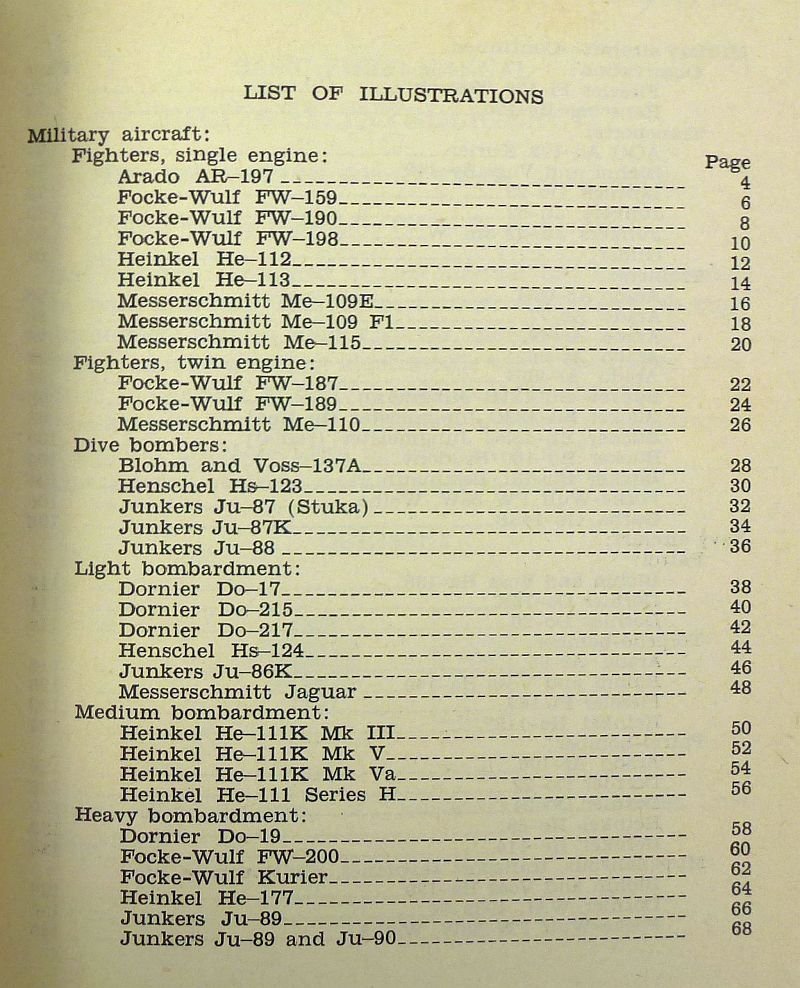 1942 Field Manual FM 30-35: 'Military Intelligence Identification of German Aircraft' — image 2