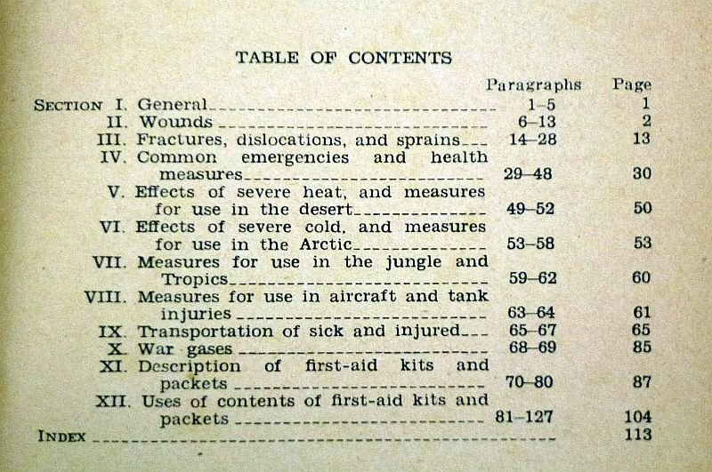 1943 Field Manual FM 21-11: 'First Aid for Soldiers' — image 2