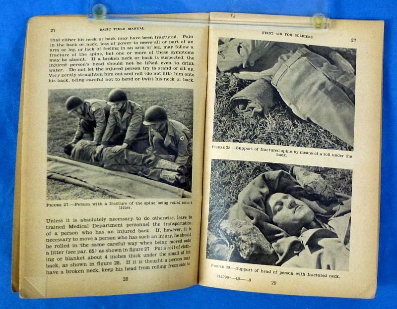1943 Field Manual FM 21-11: 'First Aid for Soldiers' — image 4