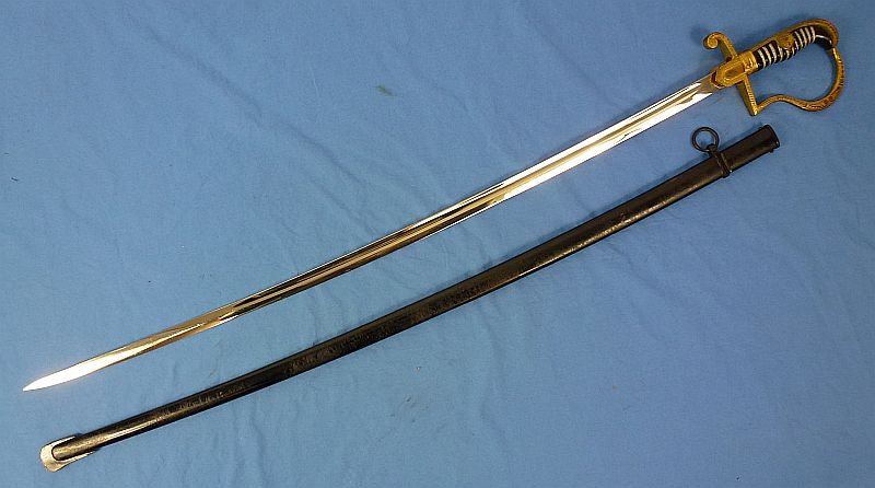 WWII Eickhorn Field Marshal Series 'Derfflinger' Pattern Officer Sword — image 3