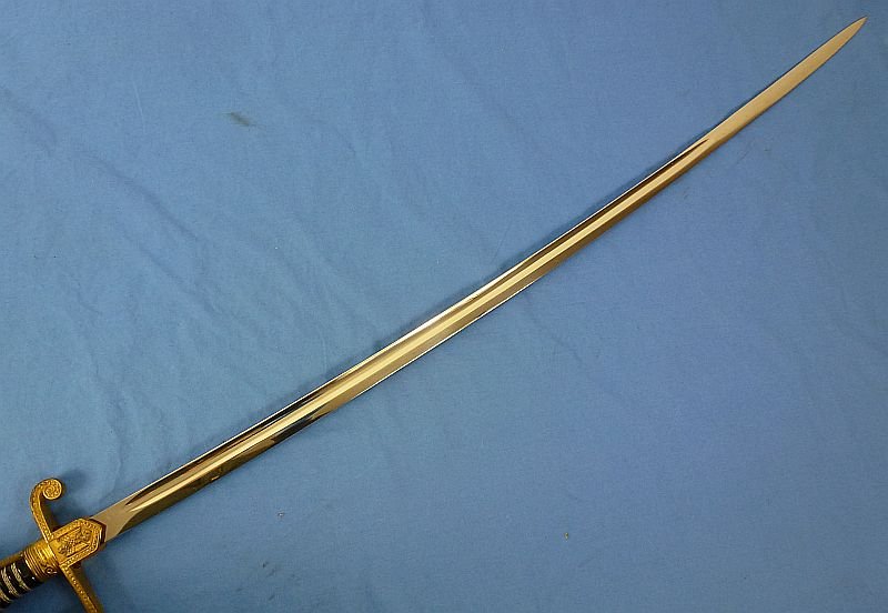 WWII Eickhorn Field Marshal Series 'Derfflinger' Pattern Officer Sword — image 4
